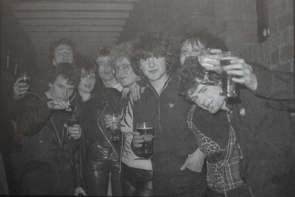 Protex with the Boy Scoutz, picture by Patrick Broclebank.