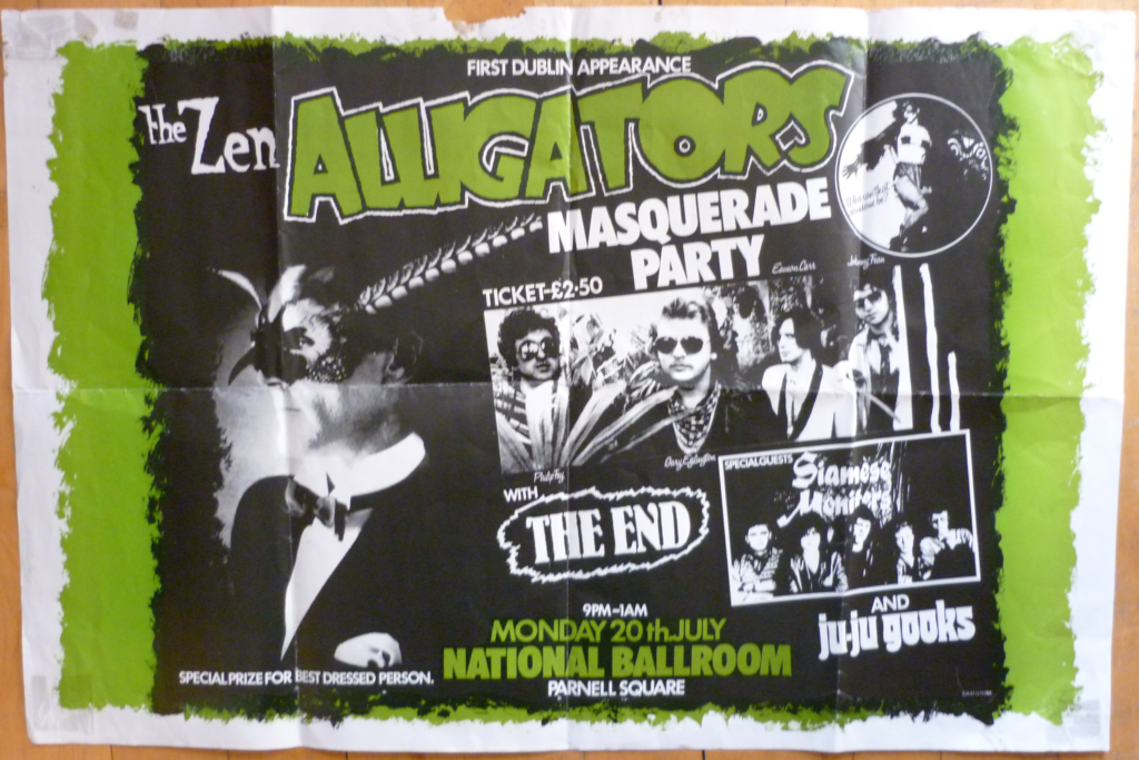 National Ballroom poster with The End