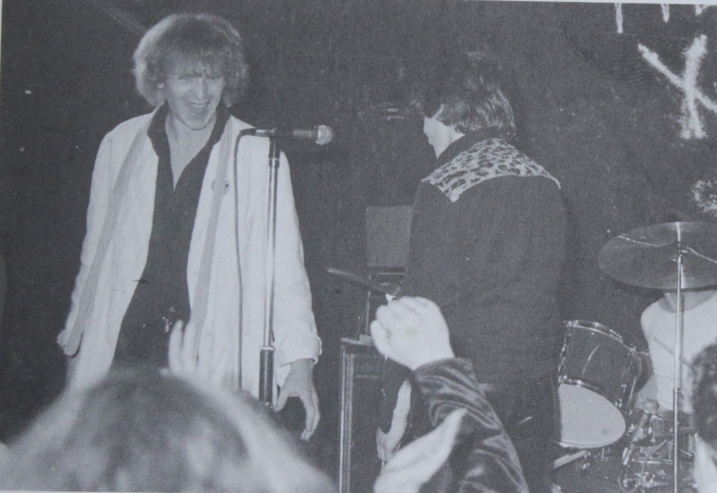 The Hot Press Christmas party at McGonagles 1978