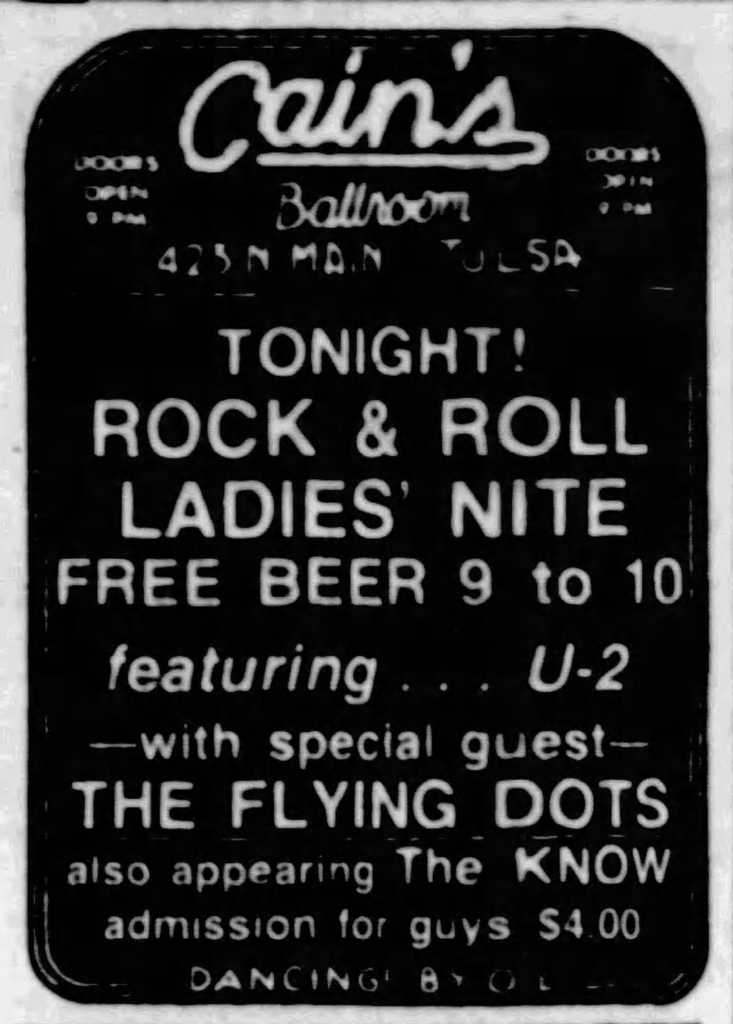 It's ladies night so they get free entry while its $4.00 for the guys.