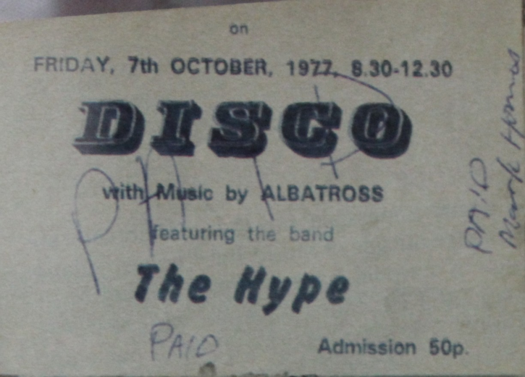 U2 play as the Hype at the Marine Hotel Sutton
