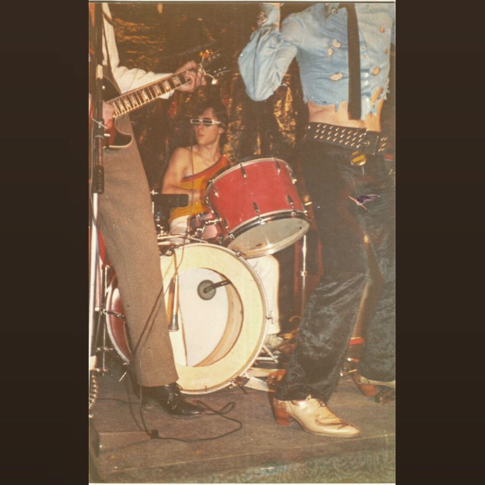 Jimmy on drums